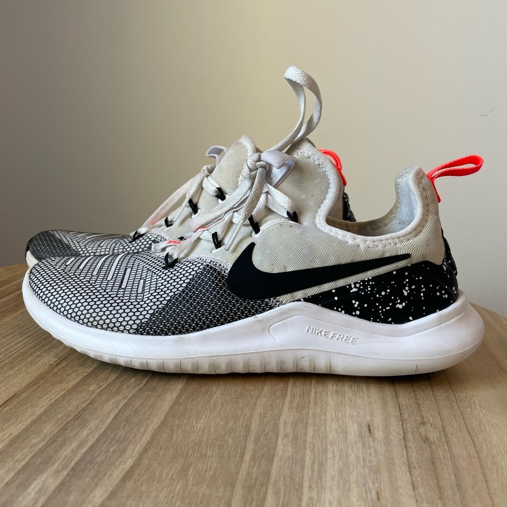 Nike color block running shoes